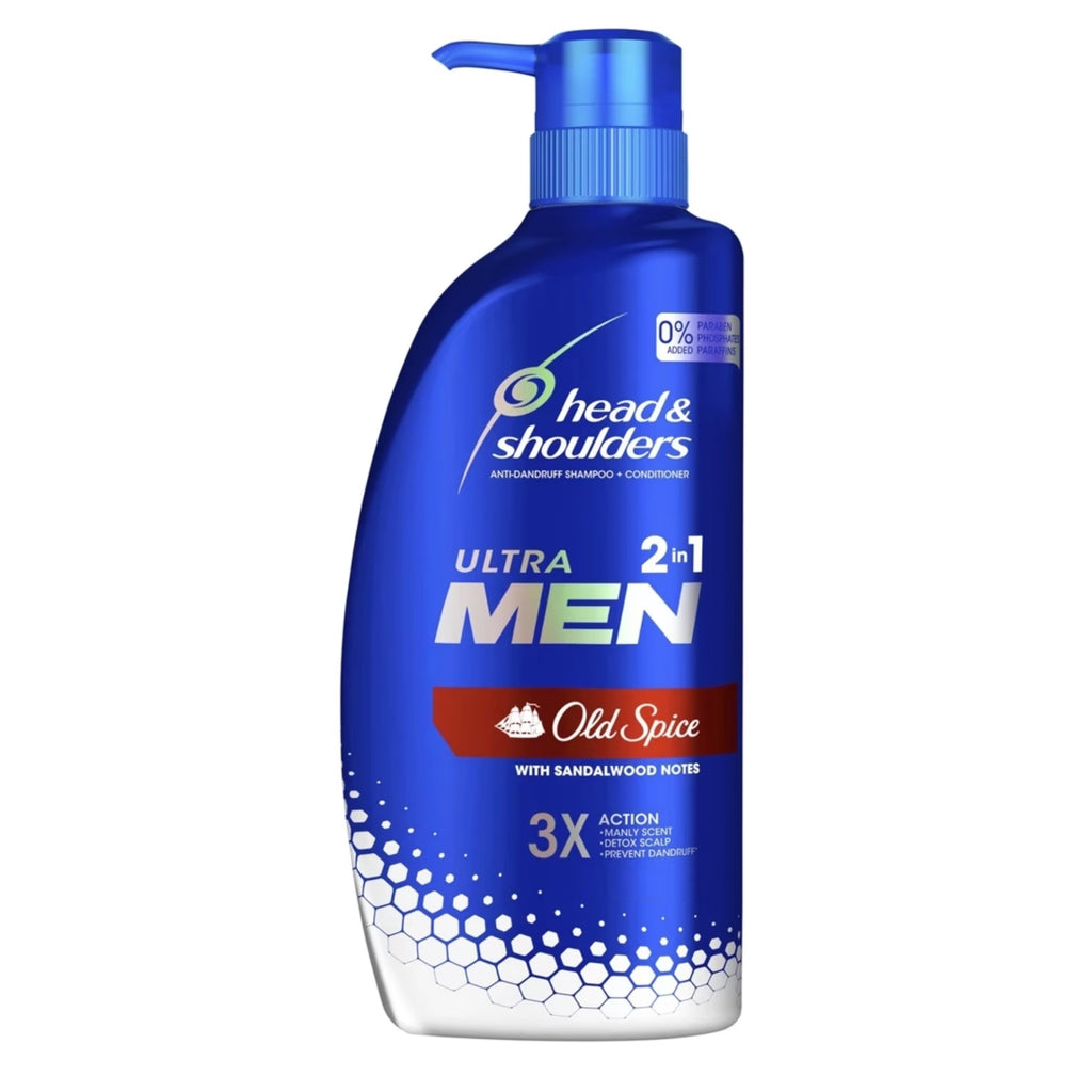 Head & Shoulders 550ml Ultra Old Spice  Shampoo & Conditioner