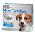 Nexgard Medium Dogs 4.1-10kg Blue 3pk