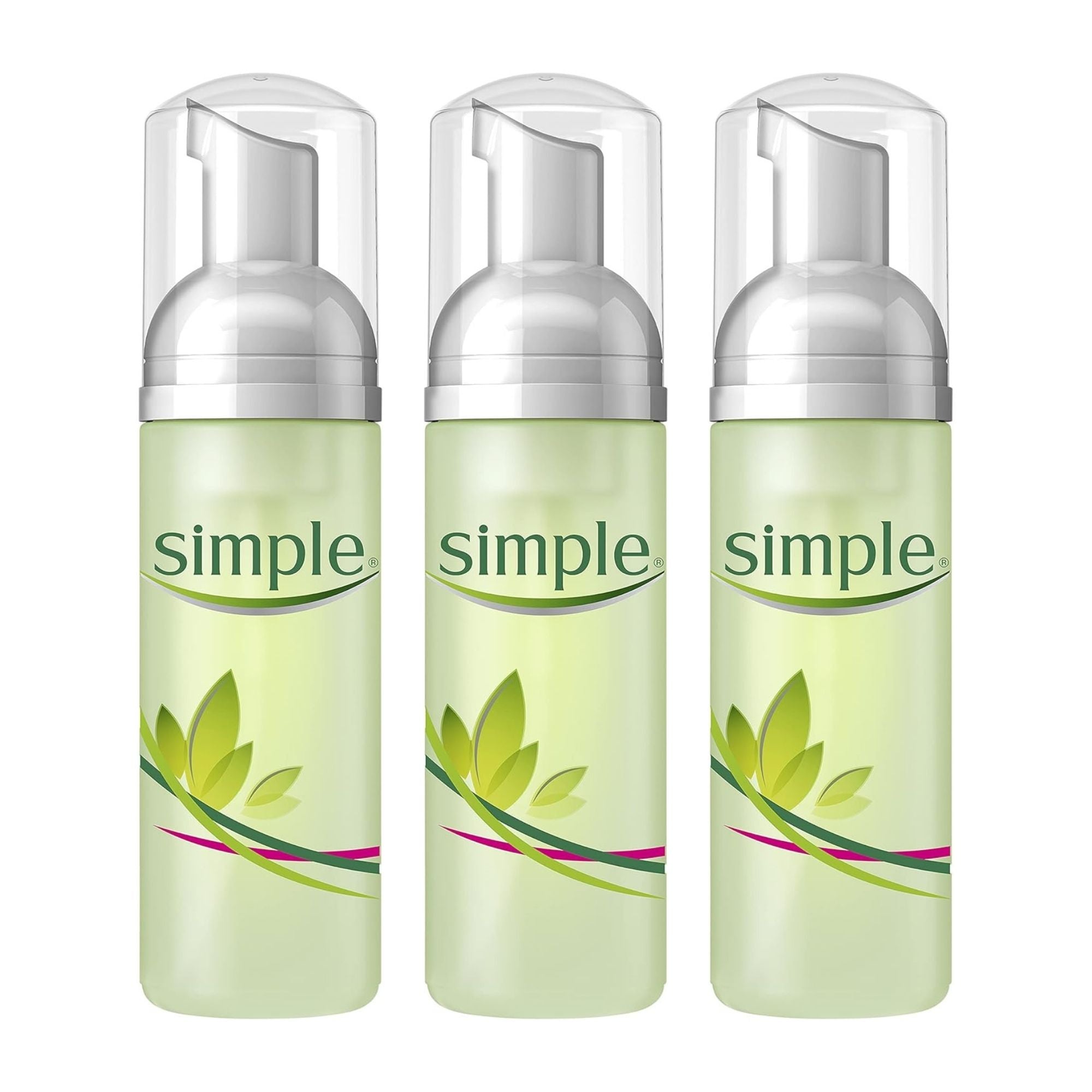 Simple 150mL Vital Vitamin Foaming Cleanser x3