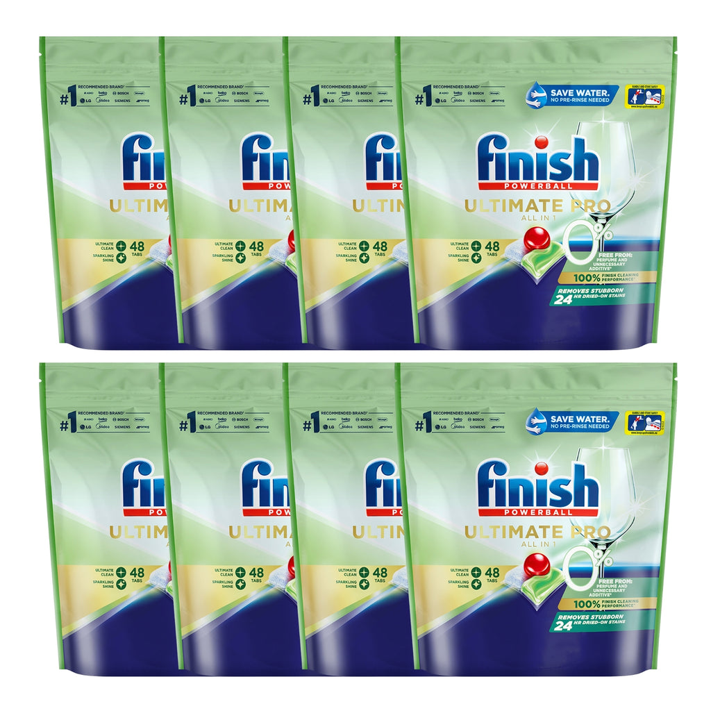 Finish Ultimate Pro 0% x 384 Dishwashing Tablets