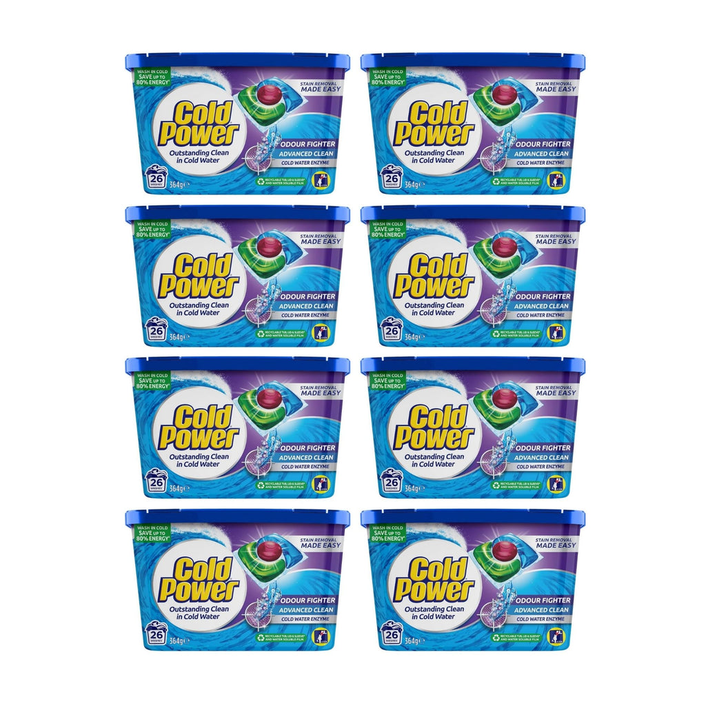 Cold Power Odour Fighter x 208 Laundry Detergent Capsules