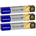 Hercules Aluminium Foil 20mtr x3