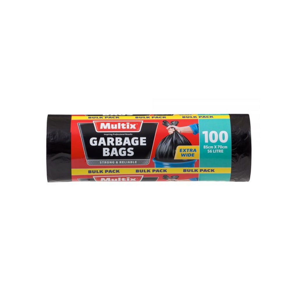 Multix 56L Garbage Bags 100pk