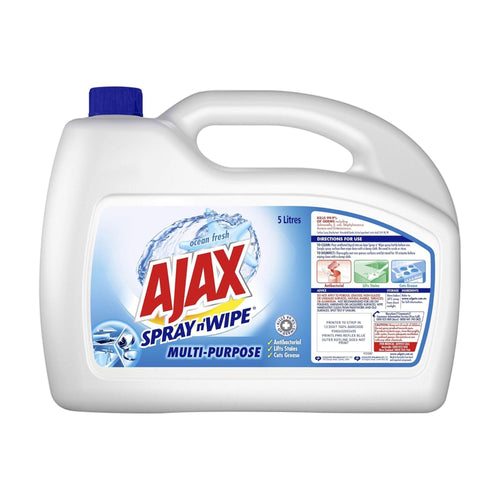 Ajax 5L Ocean Fresh Spray And Wipe Multi-Purpose Tile/Surface Cleaner