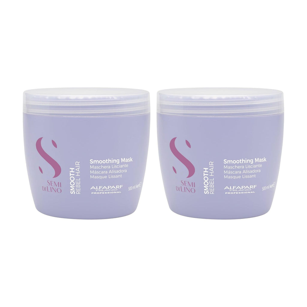 Alfaparf Milano 500ml Semi di Lino Smooth Smoothing Mask x2