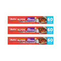 Multix 60m x 30cm Aluminium Foil x3