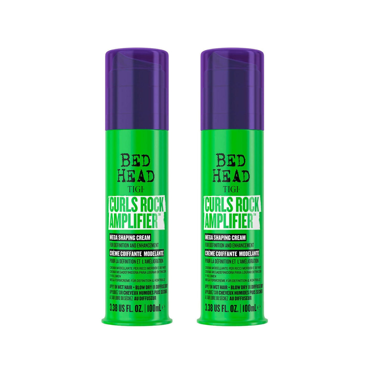 TIGI Bed Head 100ml Styling Curls Rock Amplifier x2