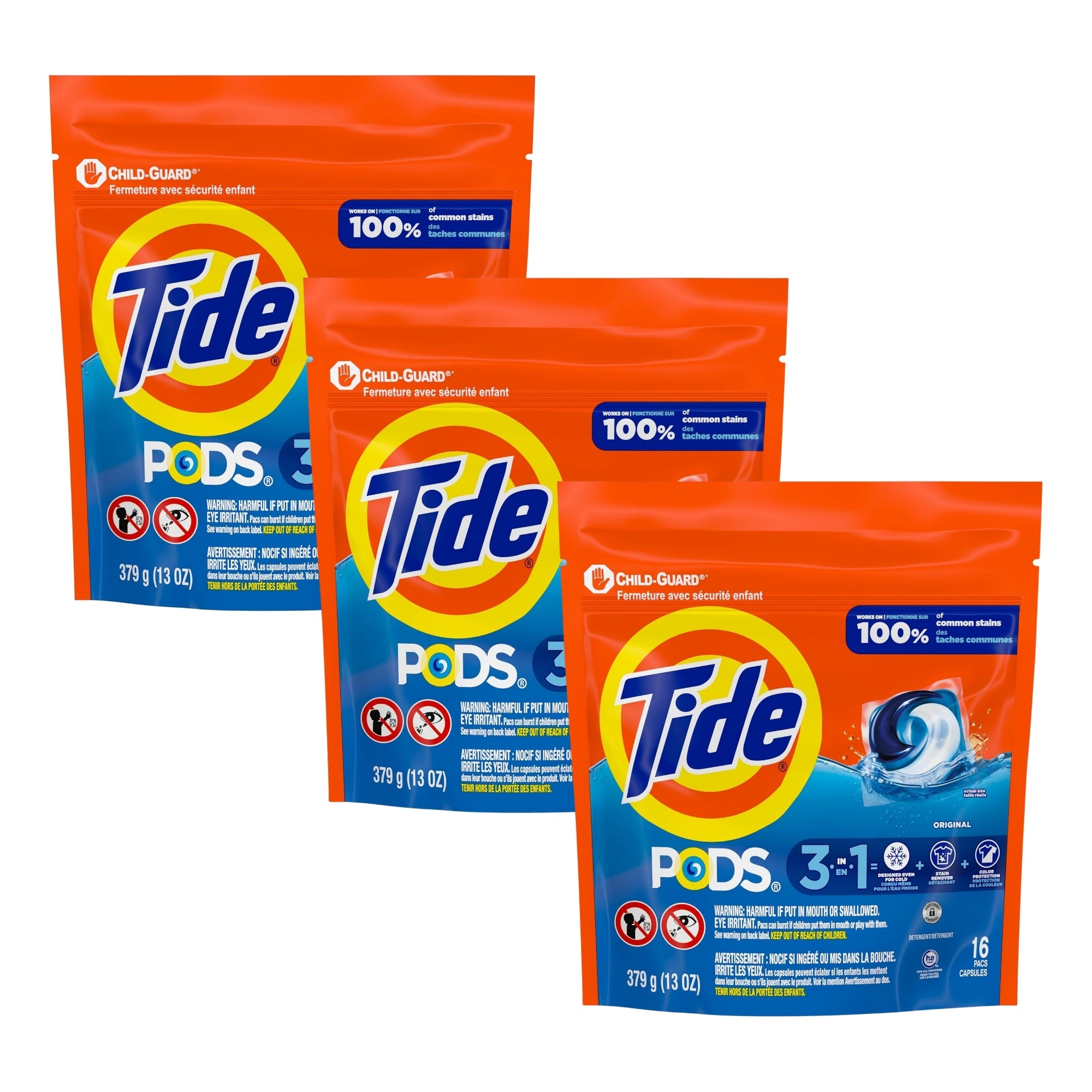 Tide 3 in 1 Original x 48 Laundry Pods