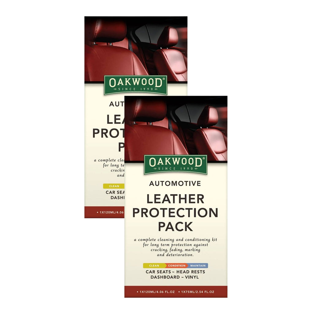 Oakwood Leather Protection 4pc Pack x2