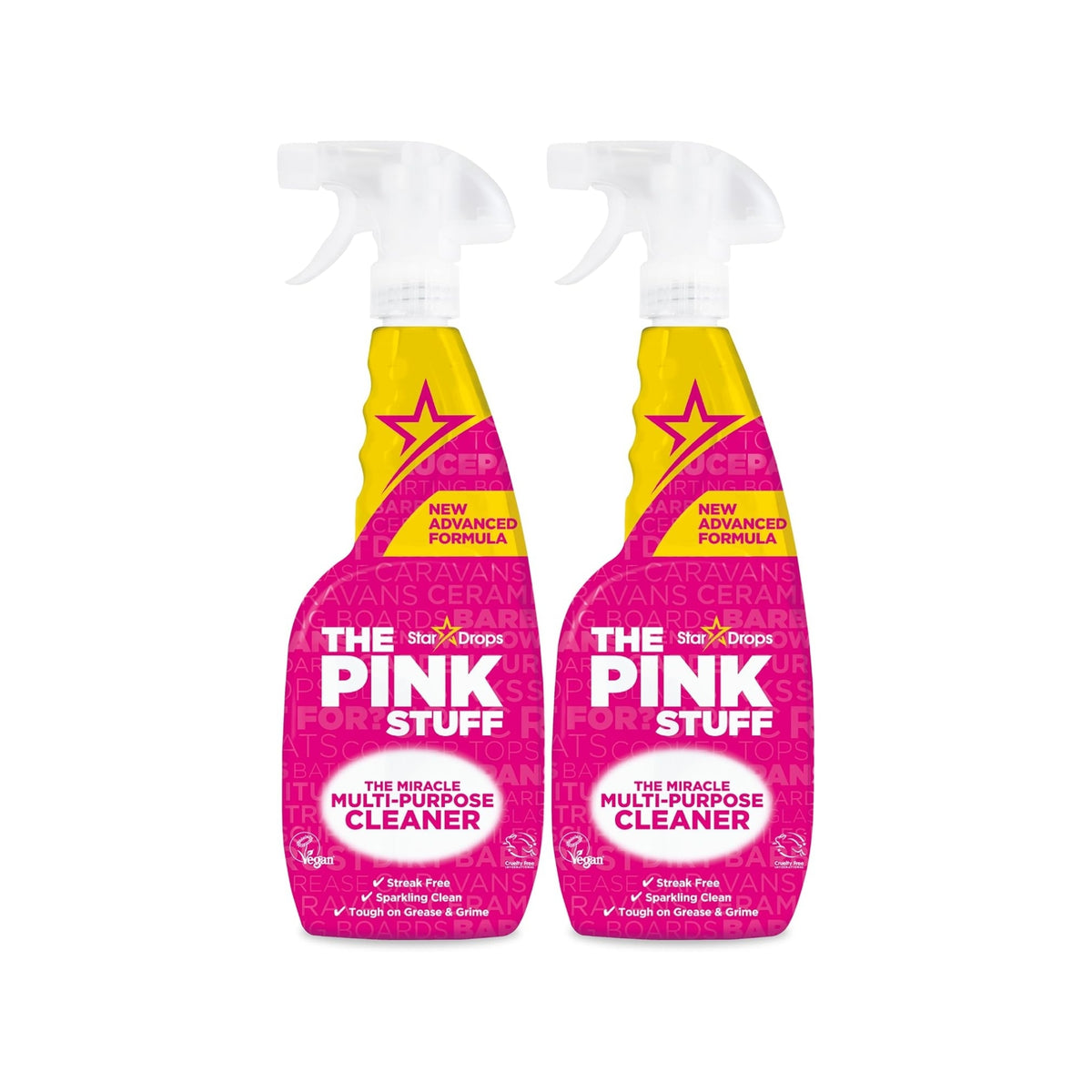 The Pink Stuff 750ml Multi Purpose Cleaner x2