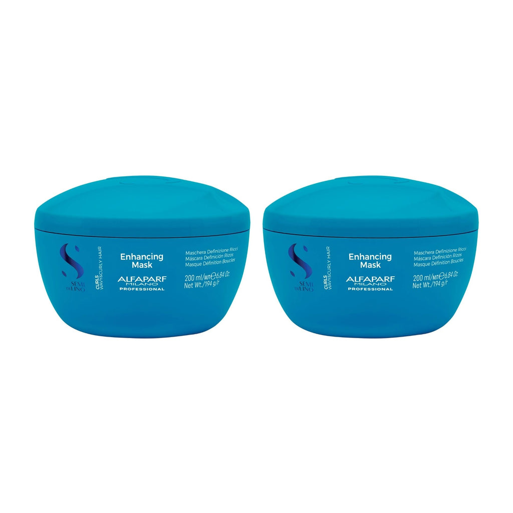 Alfaparf Milano 200ml Semi di Lino Curls Enhancing Mask x2