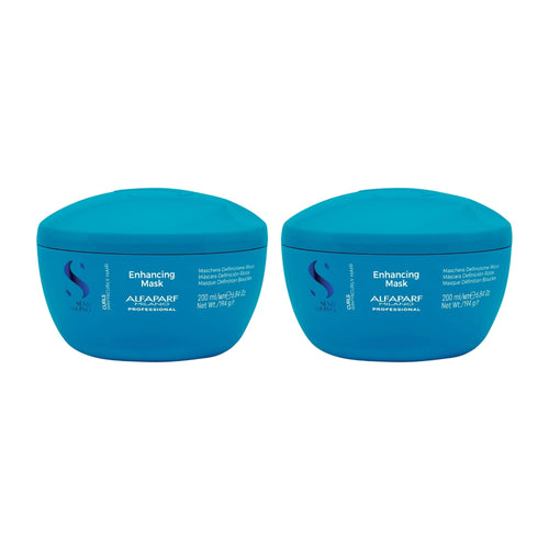 Alfaparf Milano 200ml Semi di Lino Curls Enhancing Mask x2