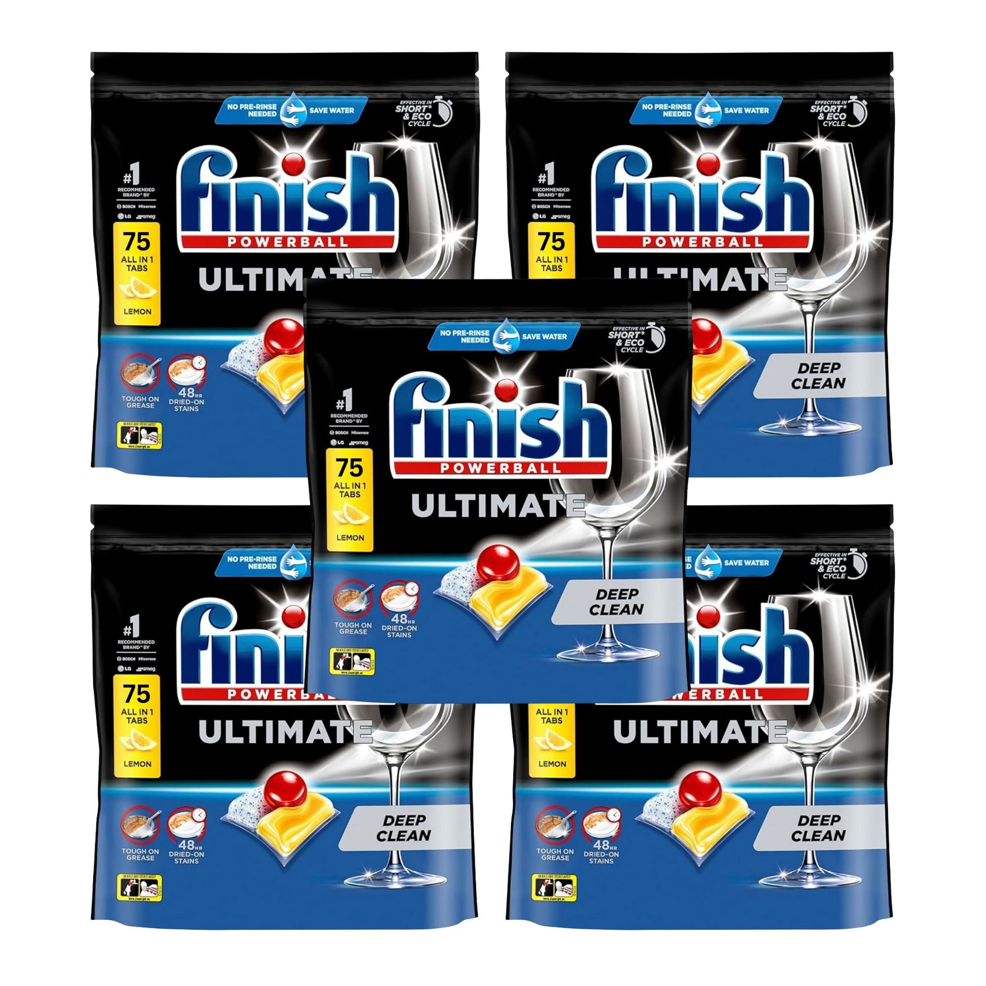 Finish Ultimate x 375 Lemon Dishwasher Tablets