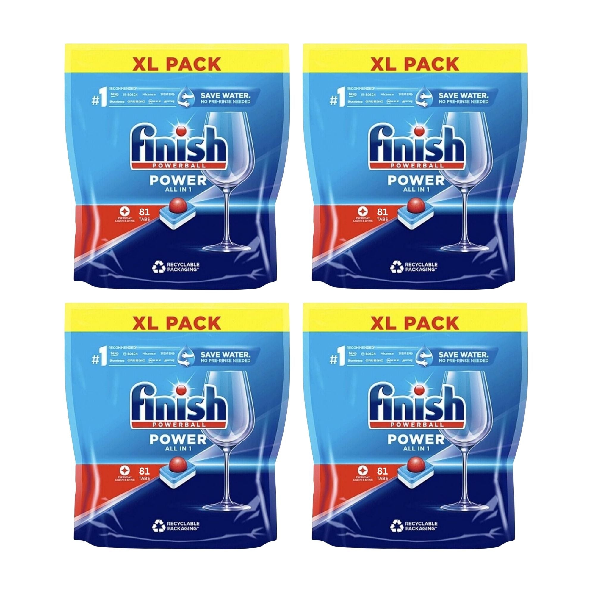 Finish Power x 324 Dishwashing Tablets