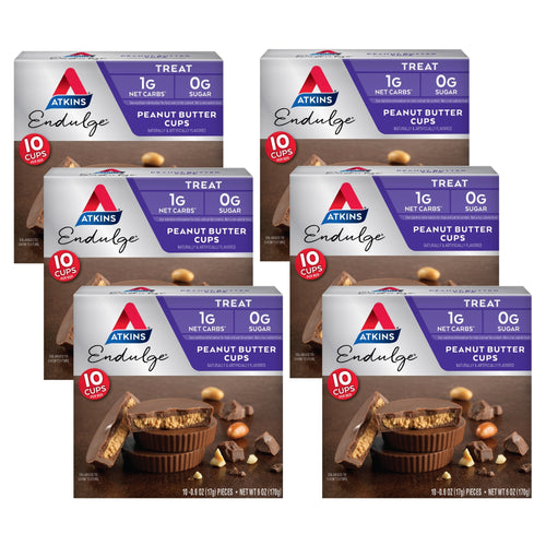 Atkins Peanut Butter Cups 10x17g x6