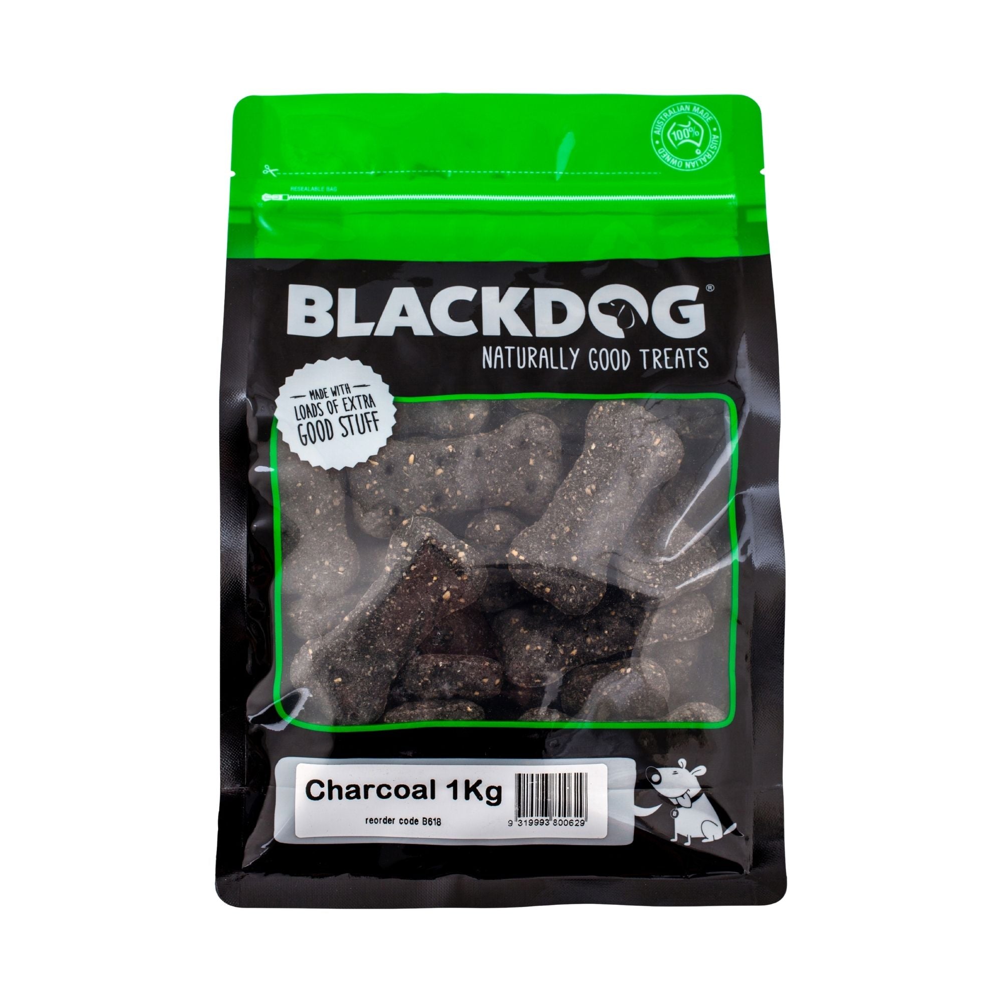 Blackdog Charcoal Biscuits 1kg