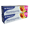 Hercules Aluminium Foil 150mtr x 30cm x2
