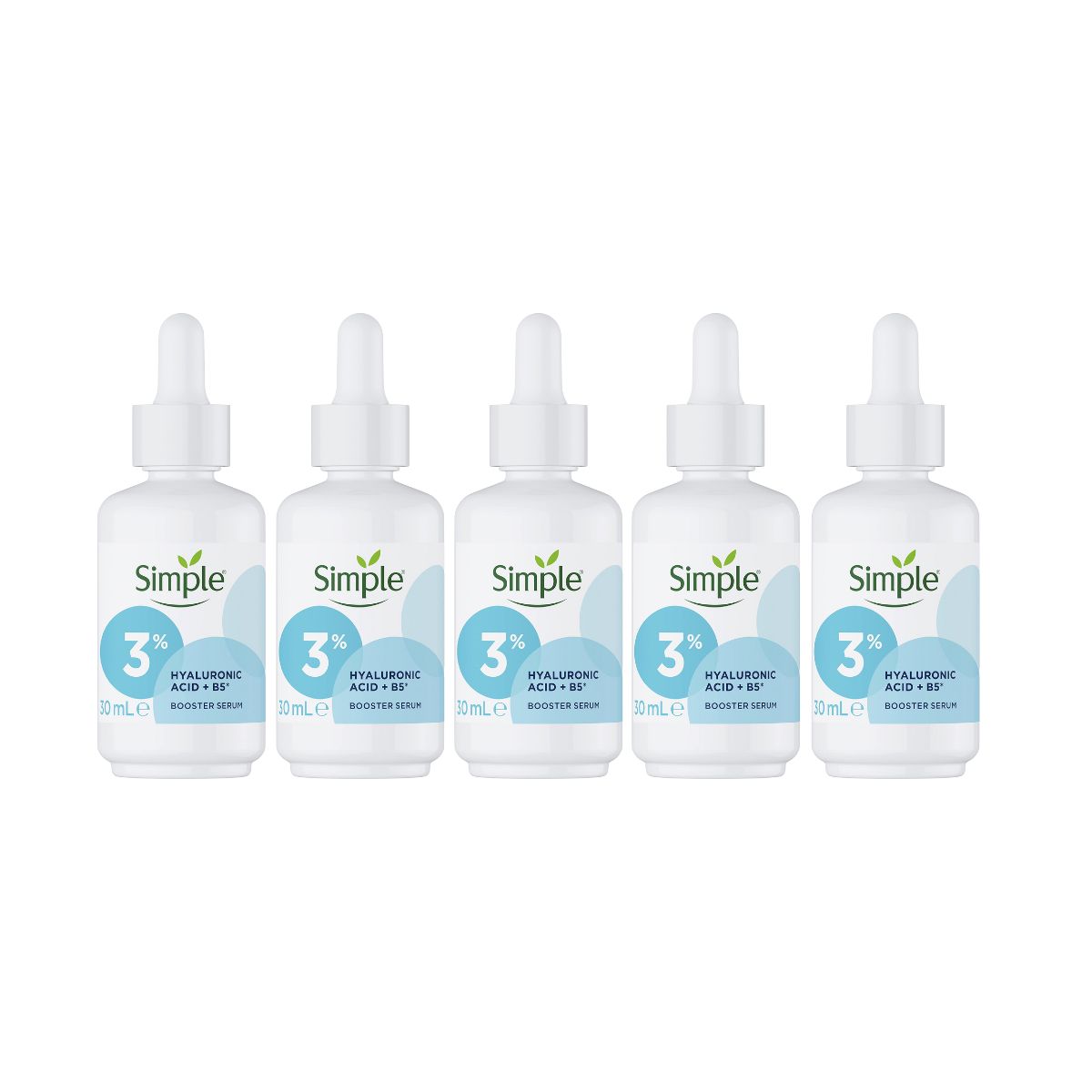 5x Simple Booster Serum 3% Hyaluronic Acid and B5
