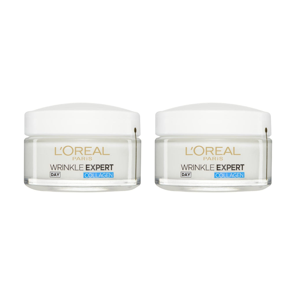LOreal Paris 50ml Wrinkle Expert 35+ Collagen Day Cream x2