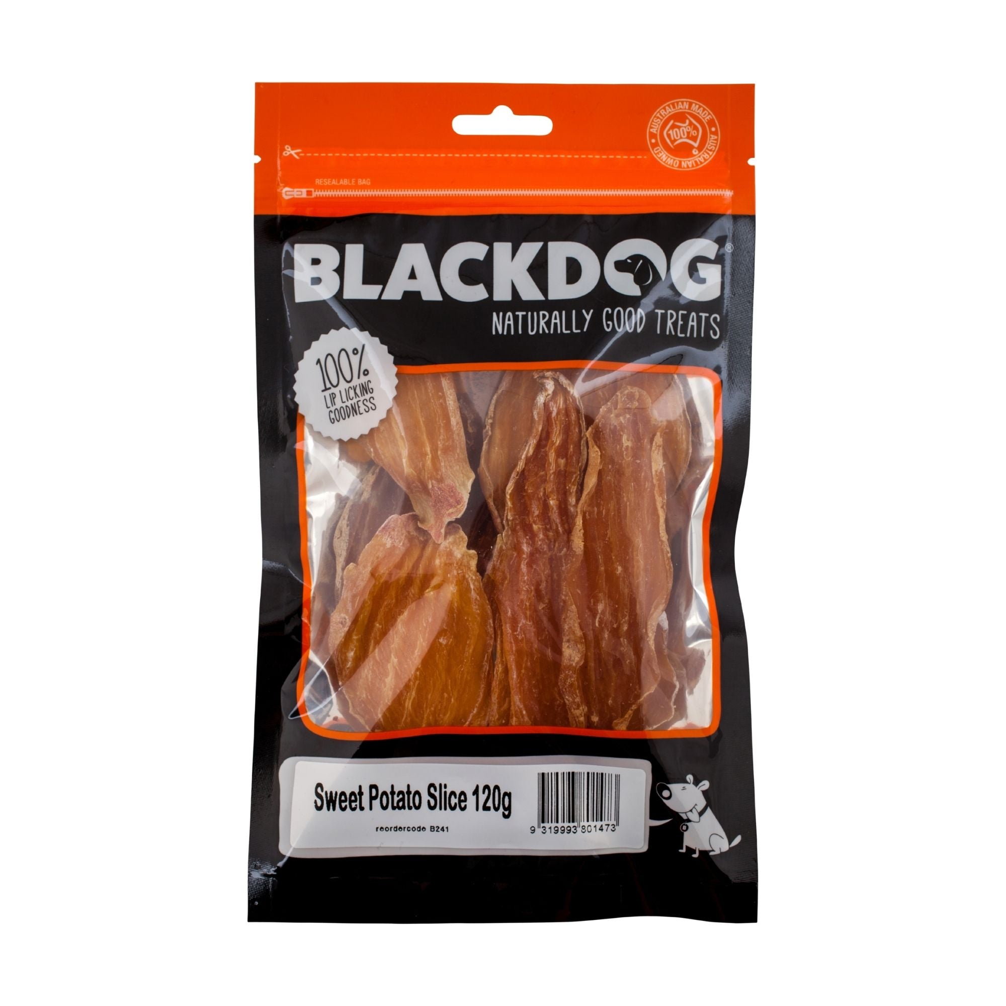 Blackdog Sweet Potato Slice 120g