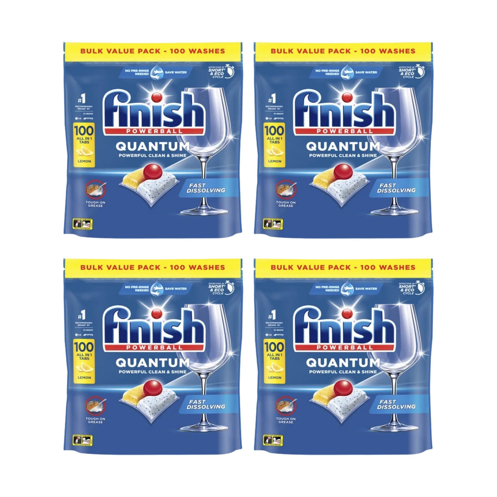Finish Quantum Lemon x 400 Dishwasher Tablets