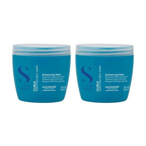 Alfaparf Milano 500ml Semi Di Lino Curls Enhancing Mask x2