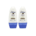 Dove 40mL 48HR Roll On Deodorant Original x2