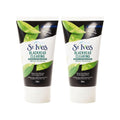 St Ives 150mL Green Tea Blackhead Clearing Acne Cleanser Scrub x2