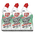 White King Toilet Gel Eucalyptus 700mL x3
