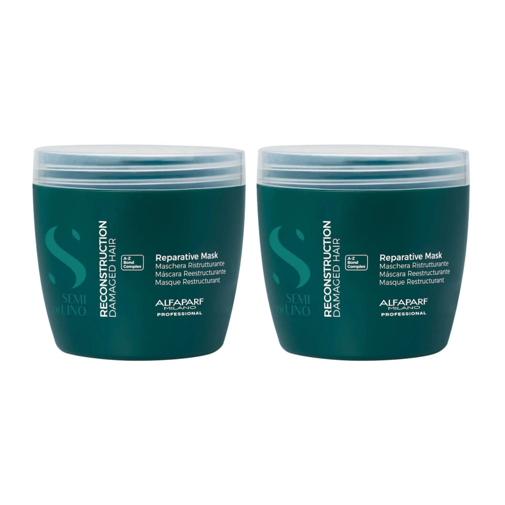 Alfaparf Milano 500ml Semi di Lino Reconstruction Reparative Mask x2