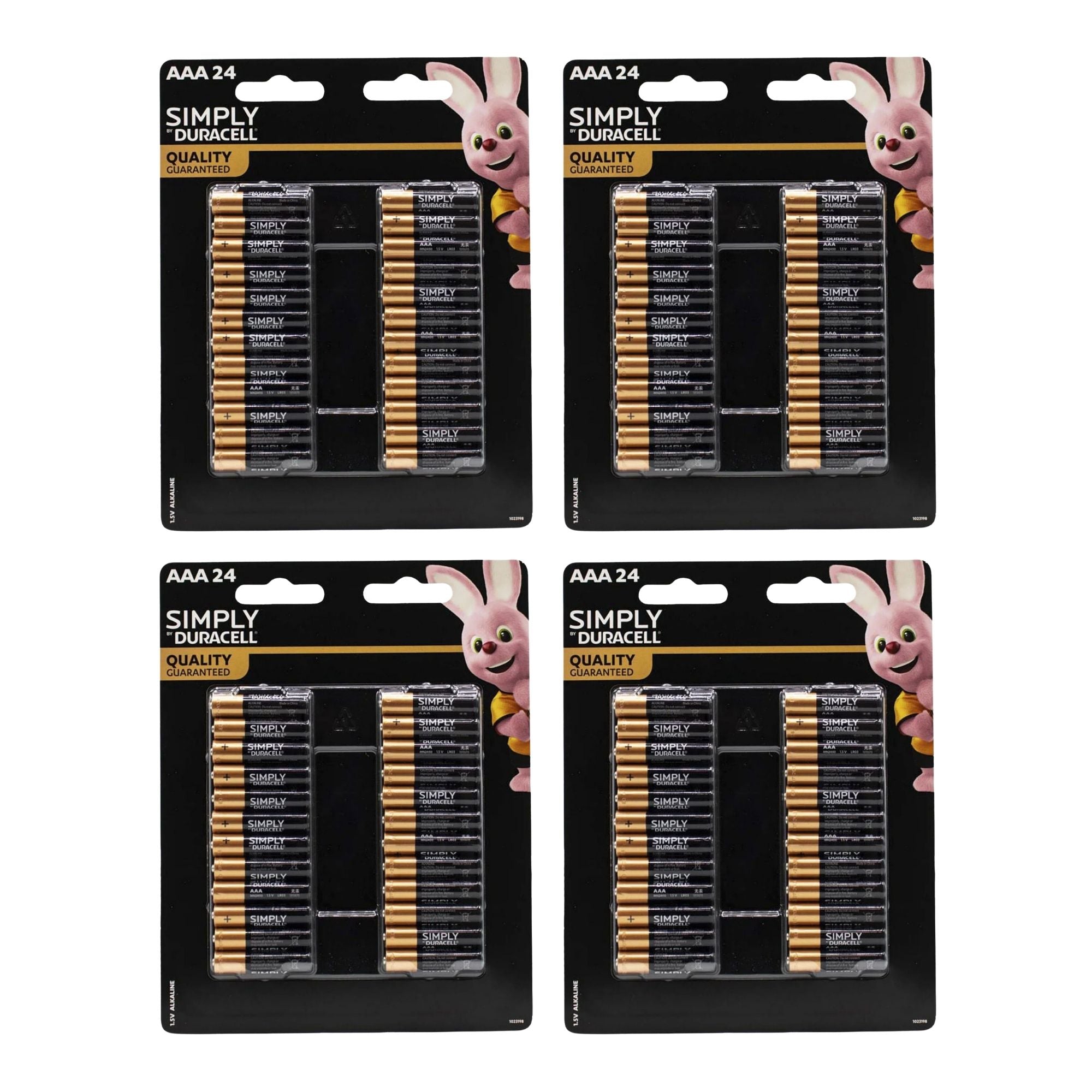 Duracell AAA Batteries 24pk x4