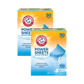 Arm & Hammer Laundry Detergent Power Sheets 50pk x2