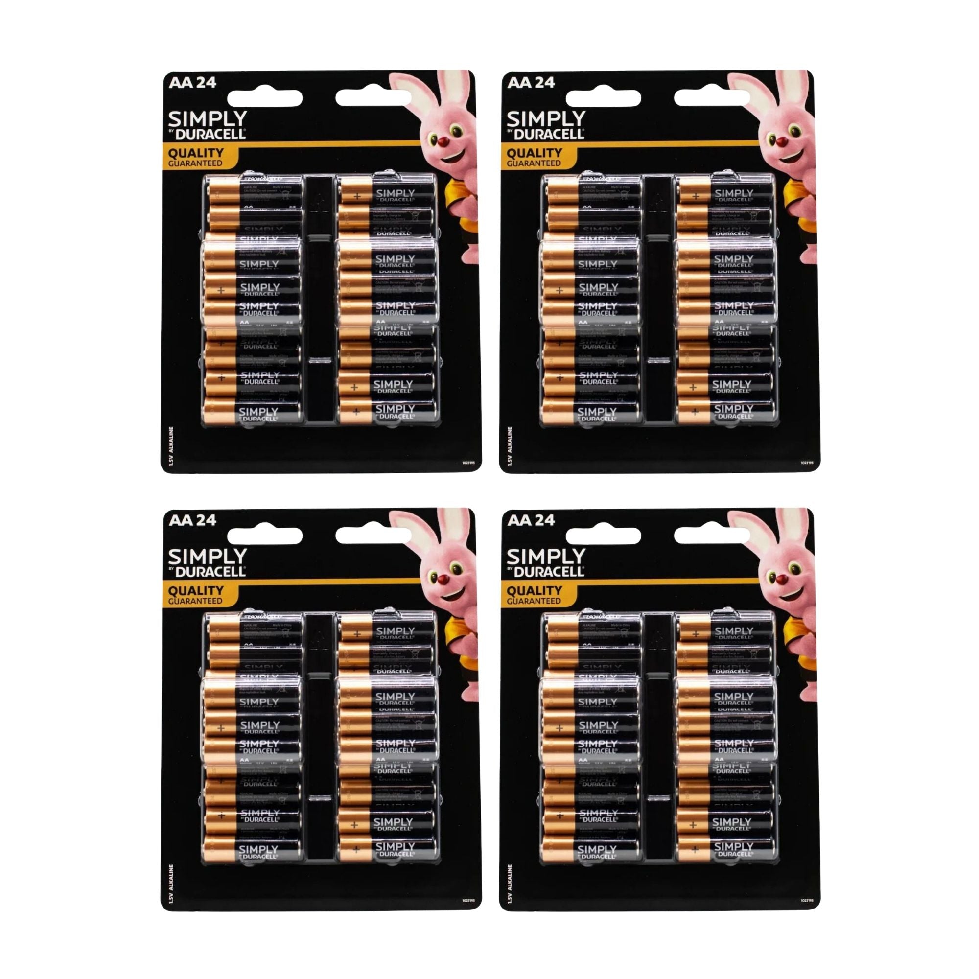 Duracell AA Batteries 24pk x4