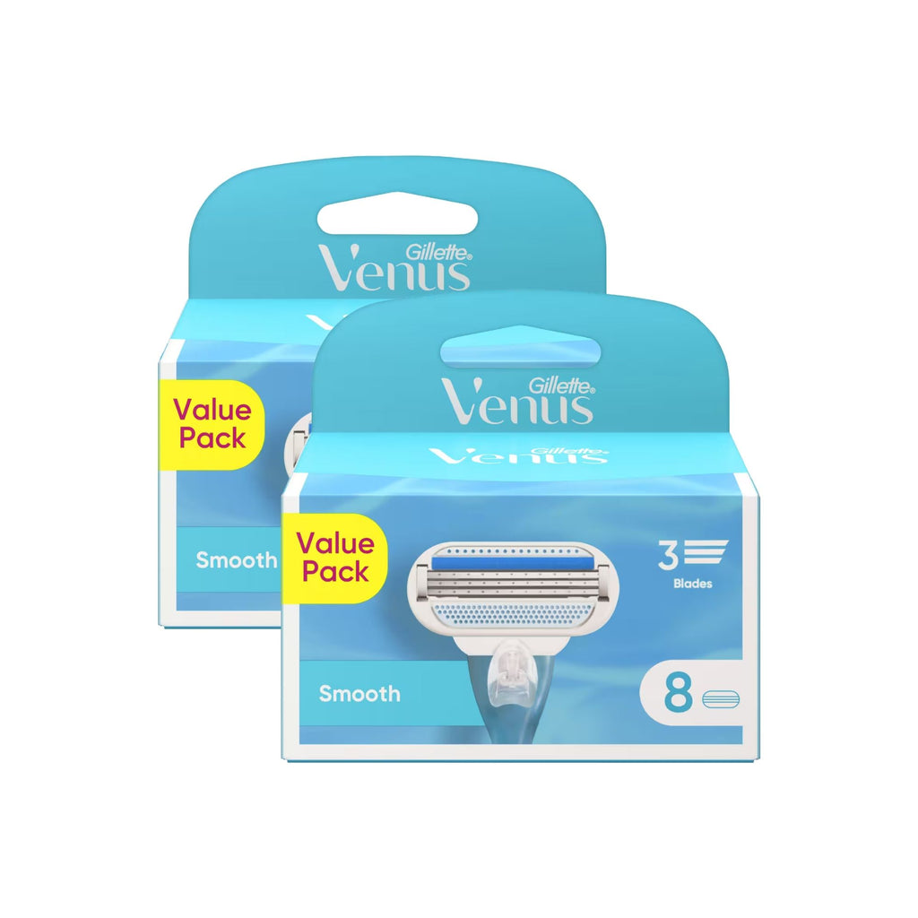 Gillette Venus Smooth Cartridges 8pk x2