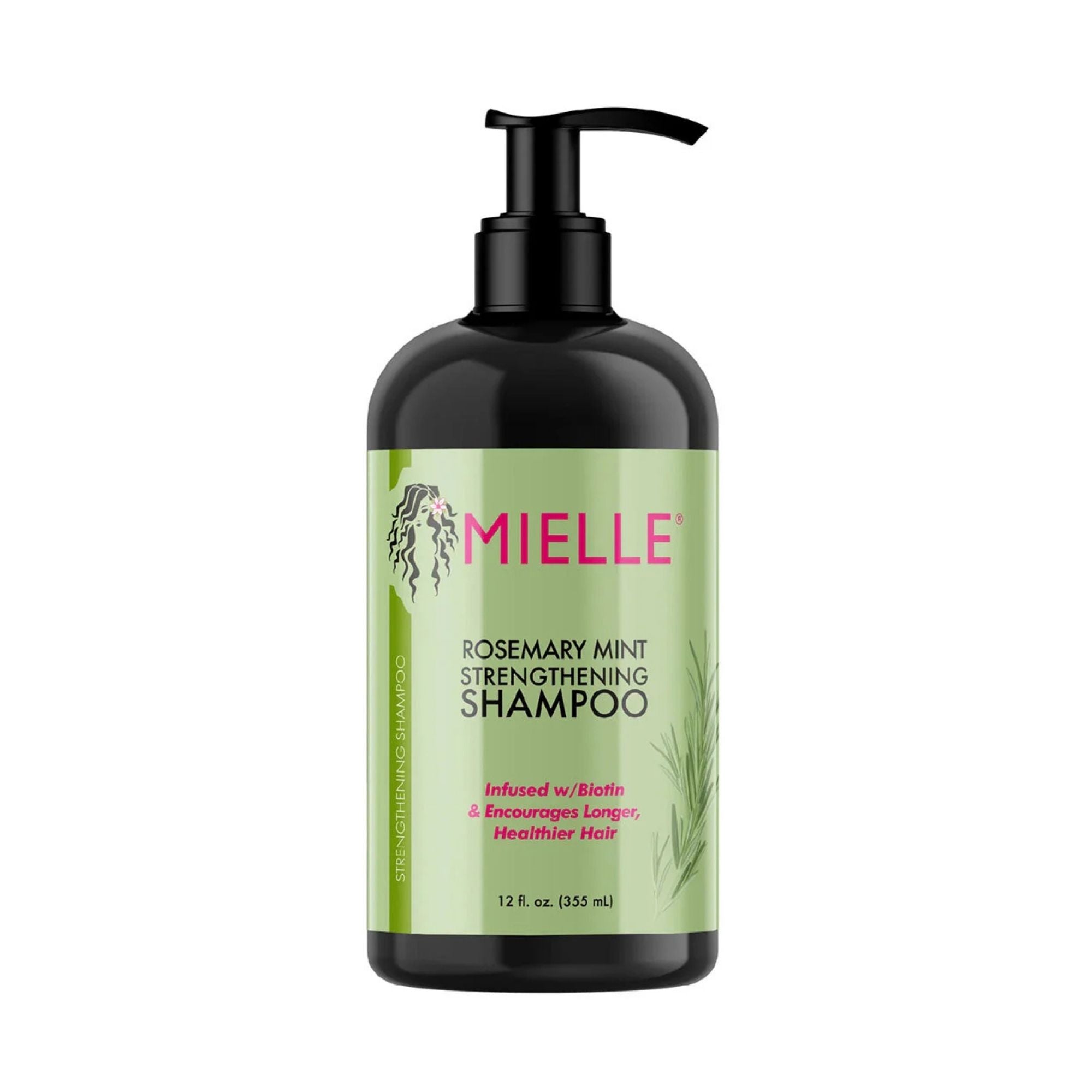 Mielle 355ml Strengthening Rosemary Mint Shampoo