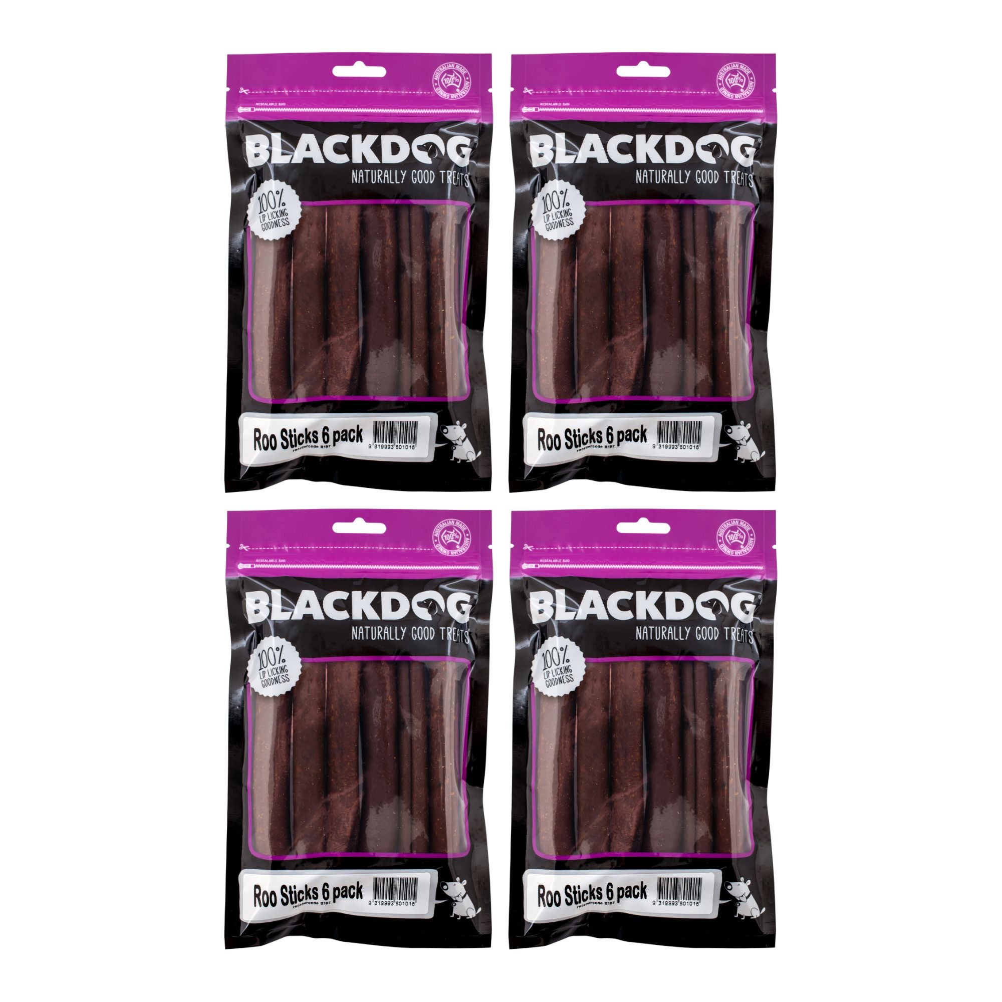 Blackdog Roo Sticks 6 Pack x 4pk