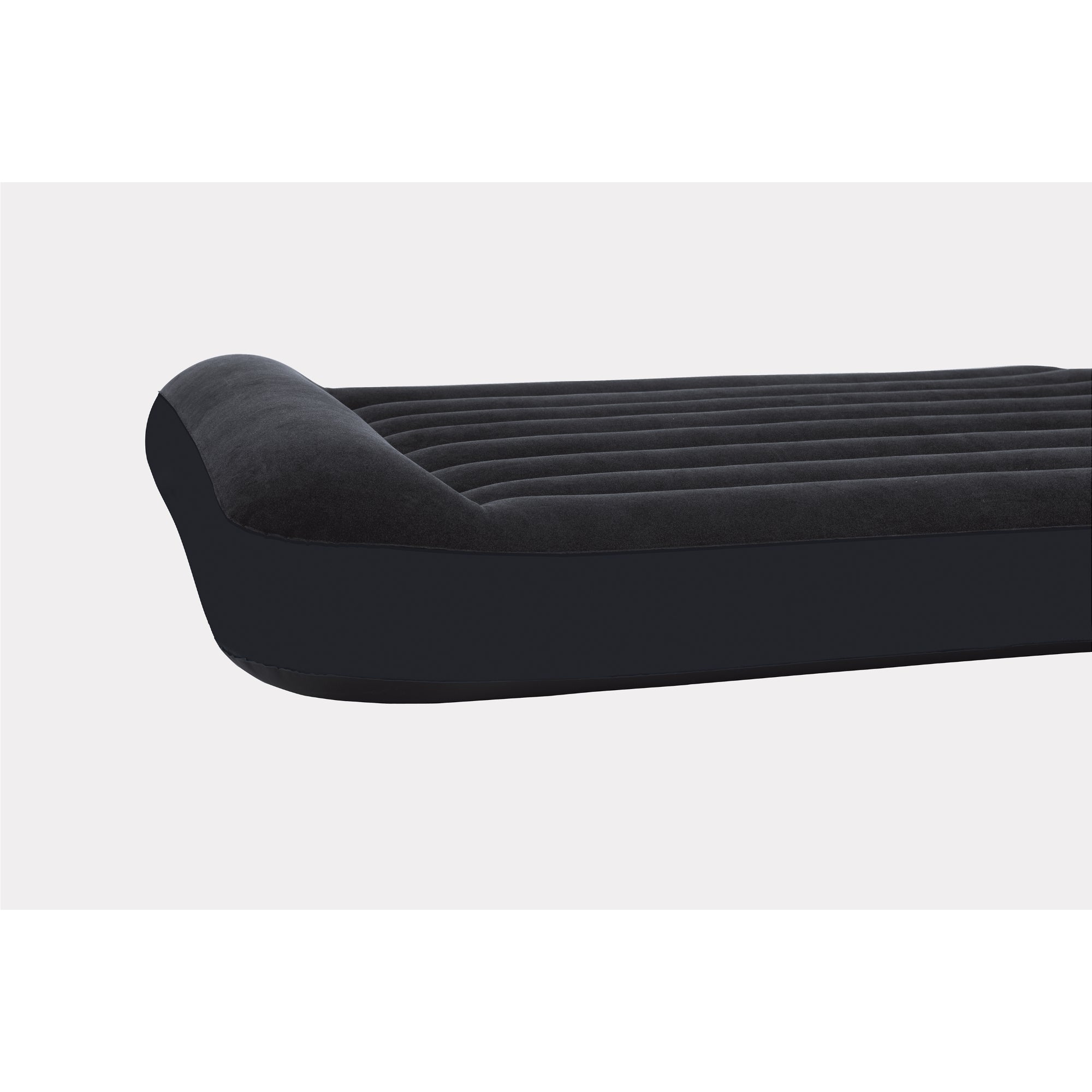 Intex Queen Pillow Rest Classic Airbed W/ Fiber-Tech