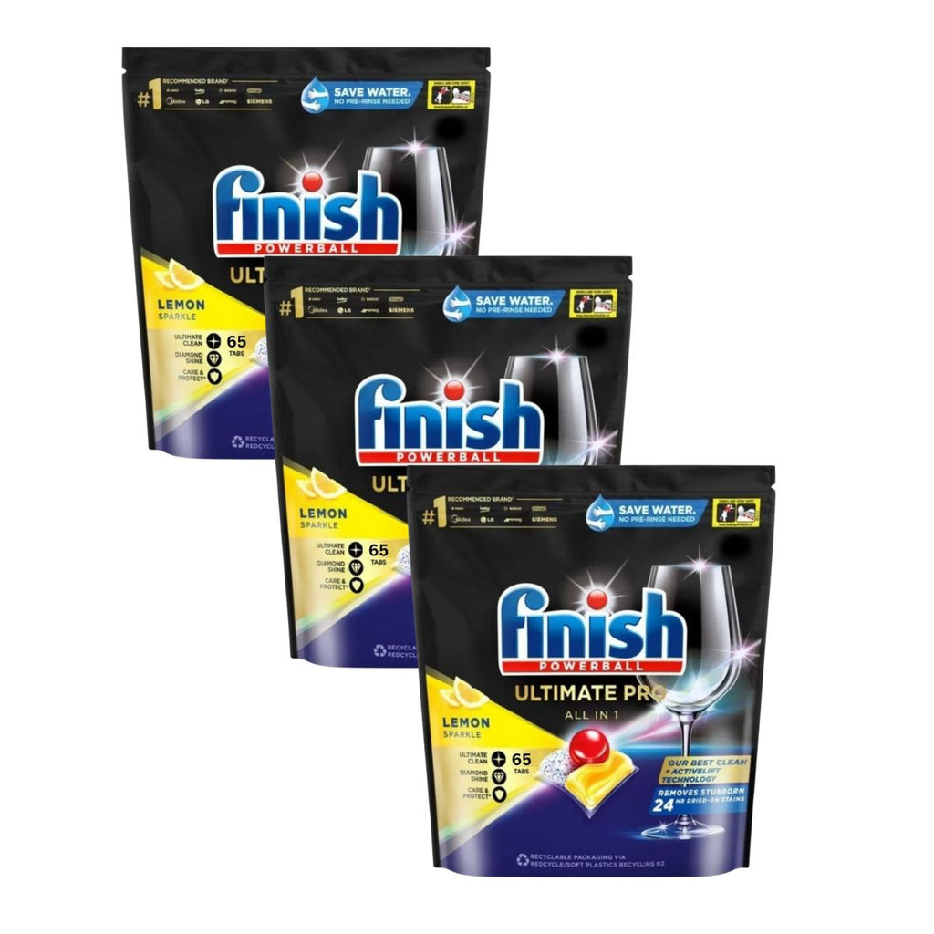 Finish Ultimate Pro x 195 Lemon Dishwasher Tablets