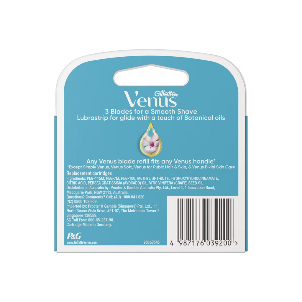 Gillette Venus Smooth Cartridges 8pk x2