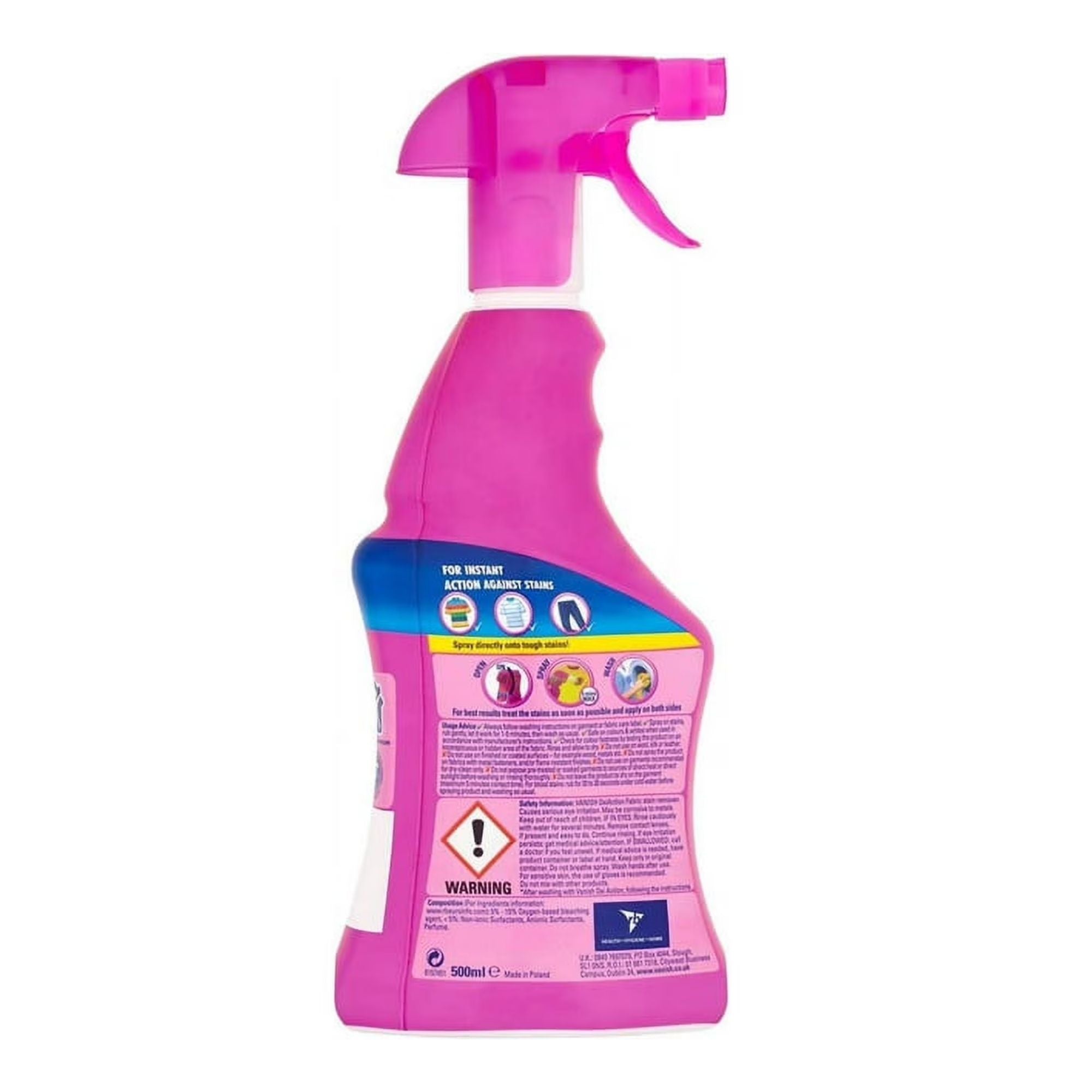 Vanish Oxi Action 500ml Carpet & Upholstery Stain Remover x2