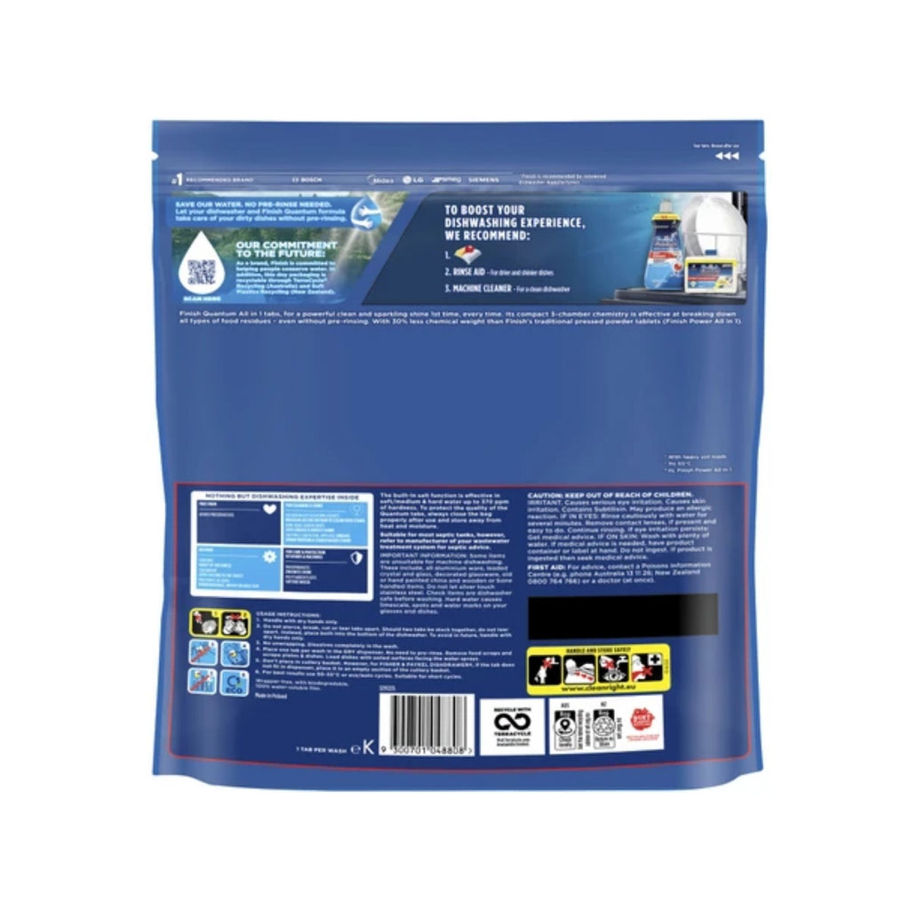 Finish Quantum Lemon x 100 Dishwasher Tablets
