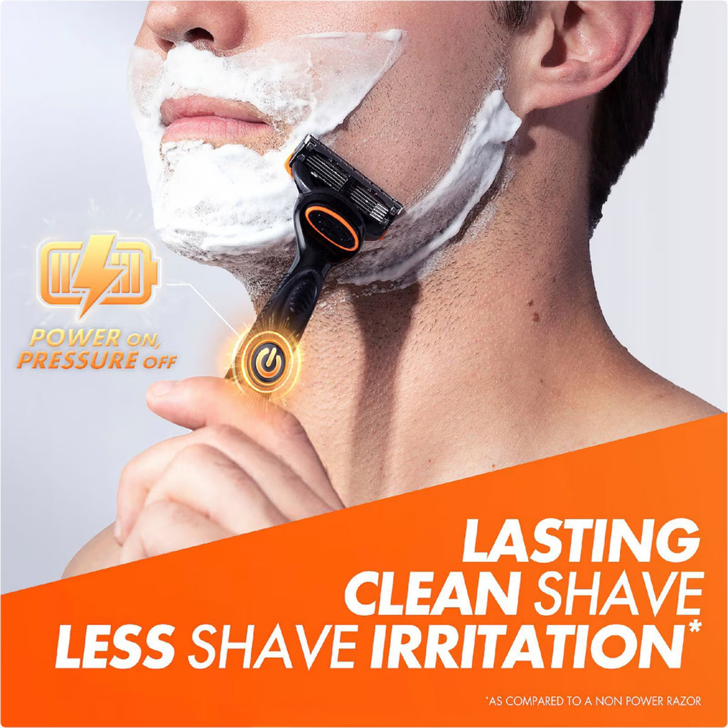 Gillette Fusion 5 Sensitive Power Handle +2 Cartridges