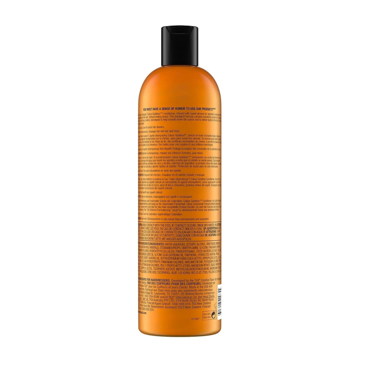 TIGI Bed Head 750ml Colour Goddess Conditioner x2