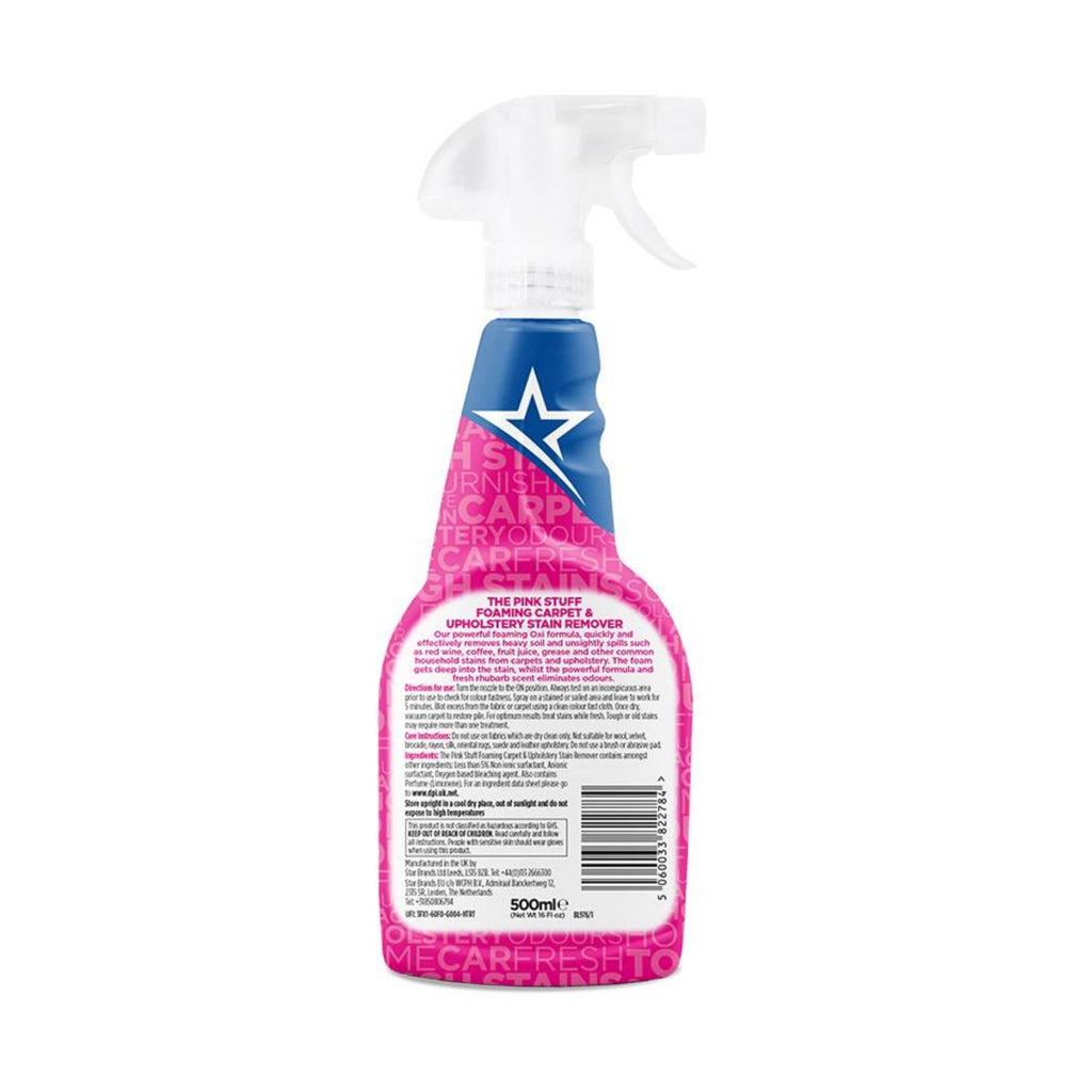 The Pink Stuff 500ml Carpet Foam Cleaner x2