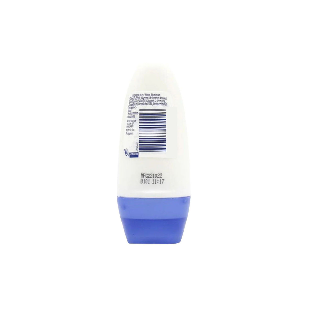 Dove 40mL 48HR Roll On Deodorant Original x3