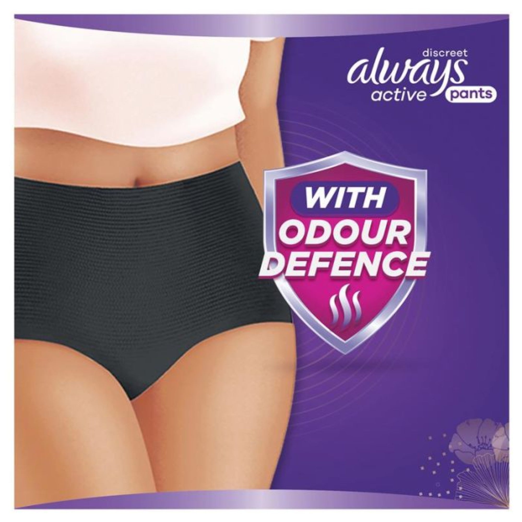 Always Discreet 5 in 1 Pants Medium 10-16 70-100cm 9 Pack