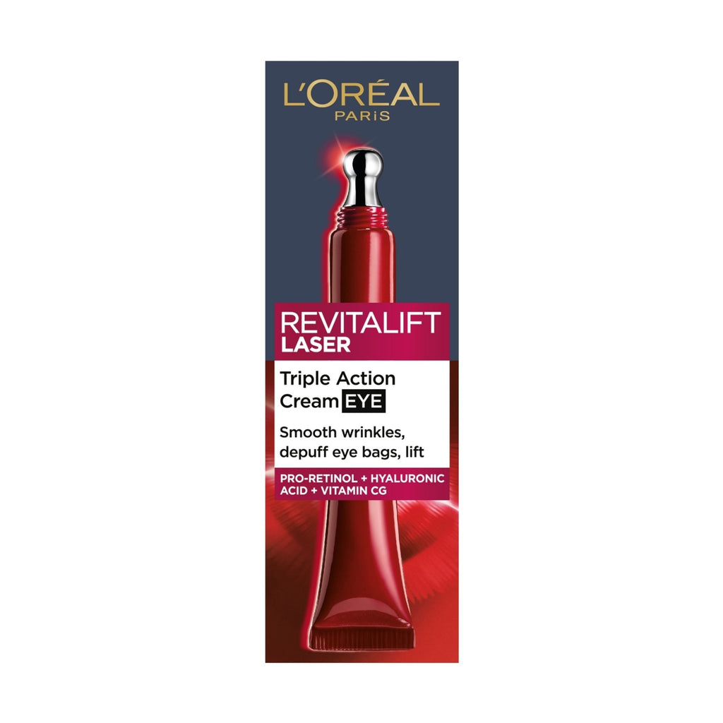 L'Oréal Paris Revitalift Laser X3 Eye Cream 15mL – 2 Pack