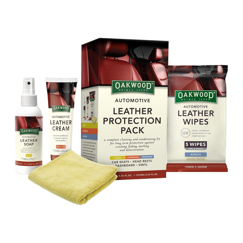 Oakwood Leather Protection 4pc Pack