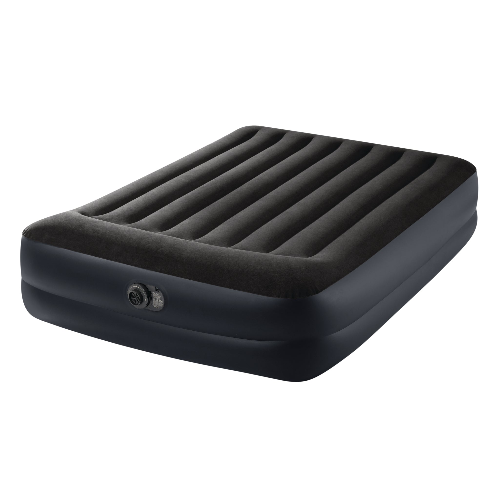 Intex Queen Pillow Rest Raised Airbed W/ Fiber-Tech