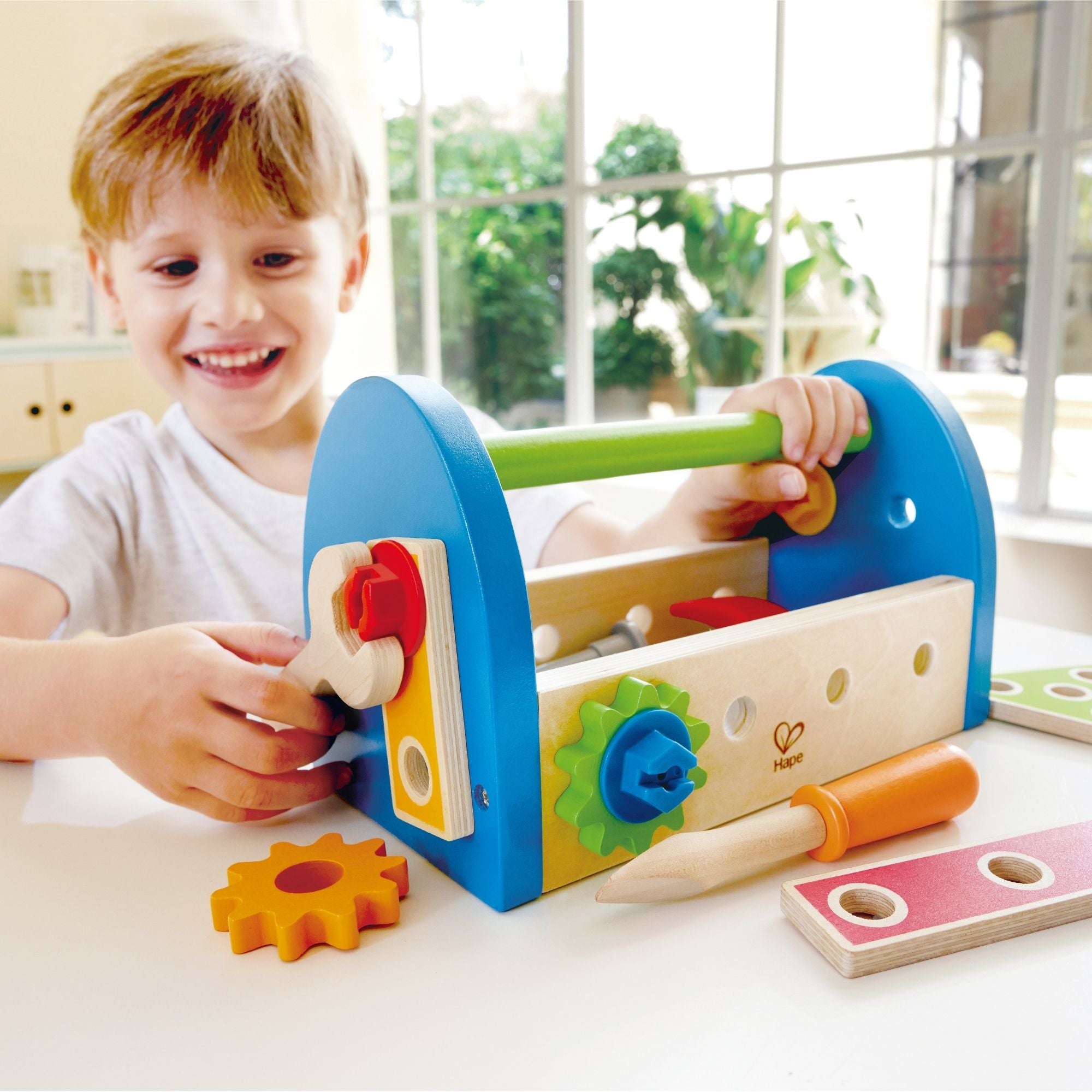 Hape 17pc Fix It Tool Box Set